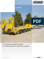 The Hydraulic Steering System For Steered Axles On (Semi) Low Loaders