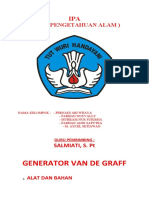 Generator Van de Graff: (Ilmu Pengetahuan Alam)