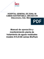 Carpeta Manual de Operación PTAR Atlacomulco