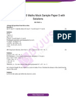 Icse Mock Sample Solutions Paper 5