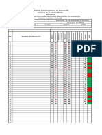 Cuadro de Registro Segundo Bimestre