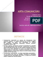 Arta Comunicării