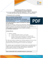 Fase 4 - Exposición en video del informe ejecutivo del proyecto de exportación