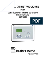 Manual de Instrucciones: Controlador Digital de Grupo Electrógeno DGC-2020