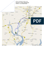 Kolkata, West Bengal to Gadiara, West Bengal - Google Maps