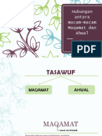 Tasawuf Maqam Dan Ahwal