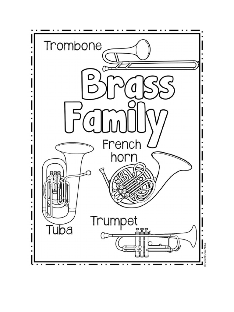 Brass Coloring PDF