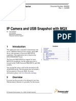 IP Camera and USB Snapshot With MQX: Application Note