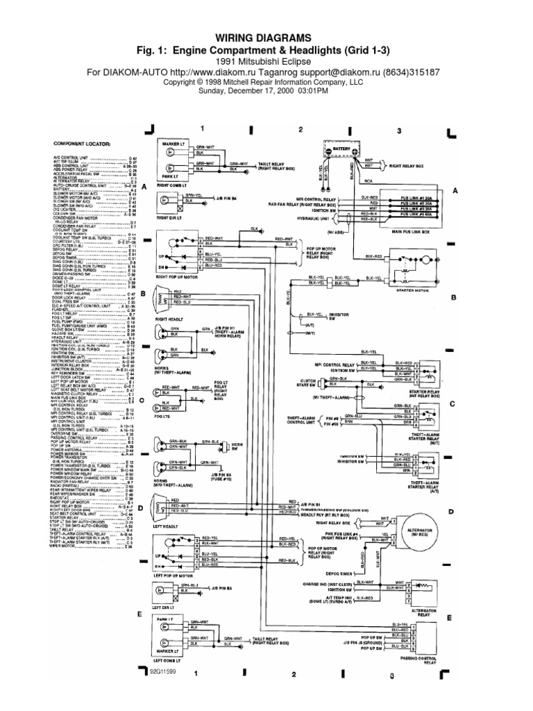 1990-1994 Electrical Wiring - Diagrams | PDF | Manufactured Goods ...