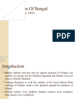 Partition of Bengal