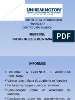 Informes de Auditoria Aseguramiento Informacion Financiera