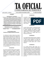 Anexo D. Gaceta Oficial Nro. 6606. Decreto de Estado de Emergencia Económica.