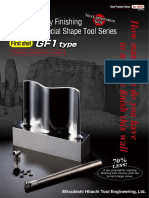 GF1 GF1: High Efficiency Finishing Indexable Special Shape Tool Series