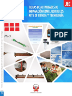 Fichas de Actividades de Indagación Con El Uso de Los Kits - Ciencia Y Tecnología 3-JEC