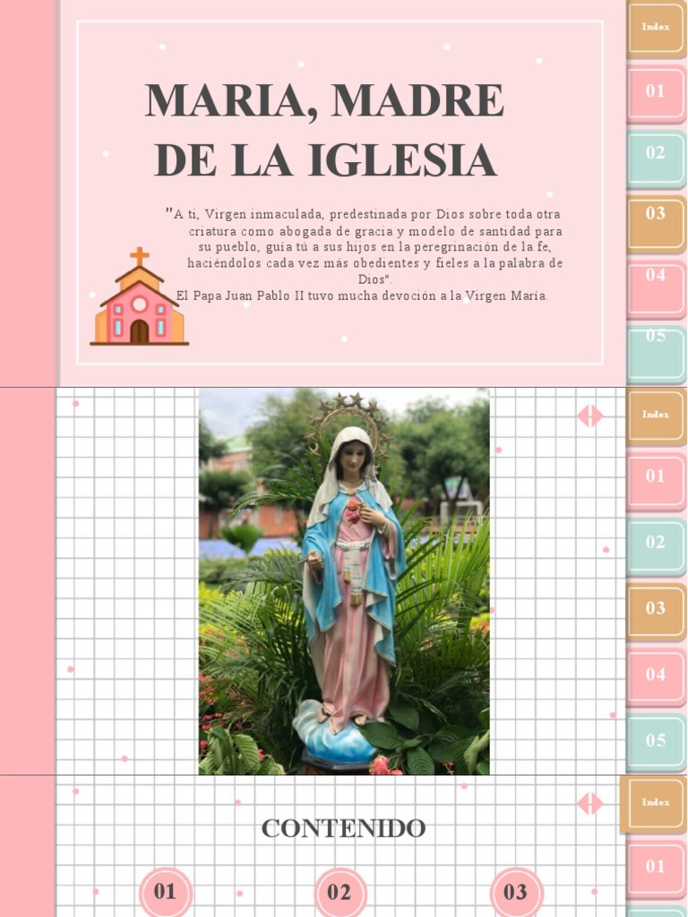 María, Madre de la Iglesia y Fe | PDF | María, madre de Jesús | Cristo ...