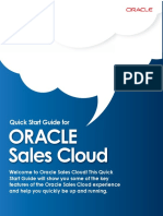 Oracle Sales Cloud Quick Start Guide