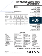 Service Manual: Blu-Ray Disc /DVD Home Theatre System