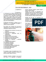 Charla 001 - Msds GLP - Costagas