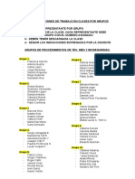 Grupos Teoría Procedimientos de Tecnología Médica y Bioseguridad