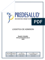 Manual de procedimientos administrativos de admisión en salud