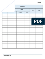 Formato Diagrama SIPOC en Blanco