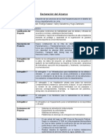 2 ALCANCE Del PROYECTO Plantilla PMI