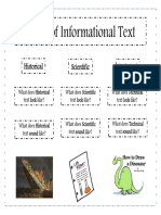 Types of Informational Text Formats