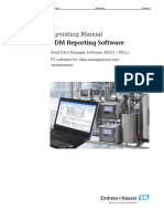 Operating Manual FDM Reporting Software