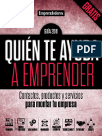 Guia Quien Te Ayuda a Emprender 2016