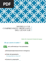 Modelo COL Comprension Ordenada Del Leng | PDF | Teoria de la mente ...