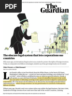 Guardian '15 - The Obscure Legal System That Lets Corporations Sue Countries - ICSID