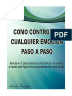 Como Controlar Una Emocion