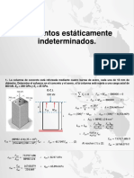 Elementos Estáticamente Indeterminados