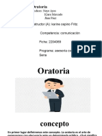 Oratoria - Comunicación