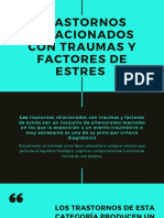 Trastornos relacionados con traumas y factores de estres