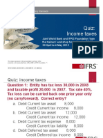 5 Quiz Income Taxes
