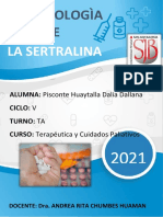 Farmacologia de La Sertralina - Semana 7 Farmacologia