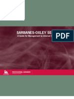 Sarbanes-Oxley Section 404:: A Guide For Management by Internal Controls Practitioners