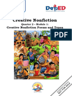 MODULE 1 - Creative Nonfiction Forms and Types-1