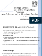 TEMA Enfermedad de Alzheimer Familiar