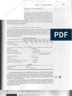 Aggregate Planning and Production Scheduling Techniques