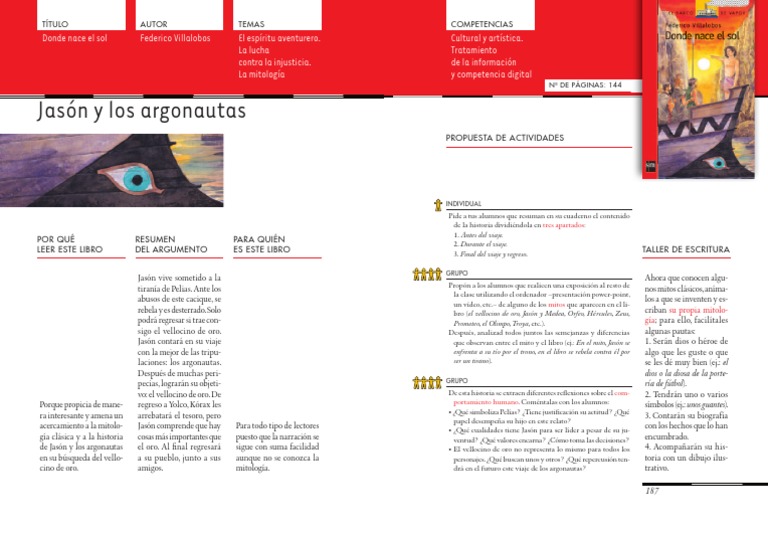 Donde Nace El Sol | PDF | Jason | Argonautas
