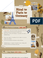 Rizal To Paris To Germany