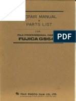 Fuji GS645 Service Manual