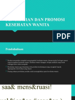 Pengkajian Dan Promosi Kesehatan Wanita