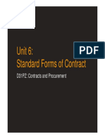 d31pz Unit 06 - Contract Forms Ade Notes