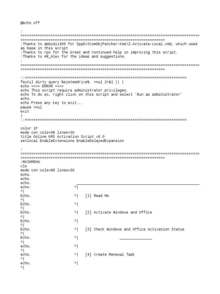 Kms | PDF | Windows Registry | Microsoft Windows