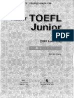 Master TOEF Junior Basic Reading