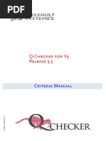 Q-Checker For V5 Release 5.5: Criteria Manual