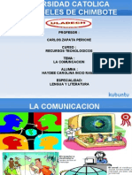 Diapositivas La Comunicacion